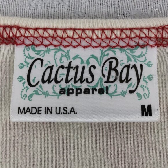 Cactus Bay Holiday Nutcracker Long Sleeve Tee Shirt with Rhinestones Size M - Picture 12 of 13